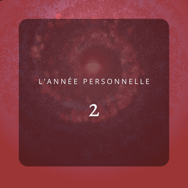 ANNÉE PERSONNELLE 2