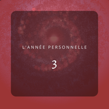 ANNÉE PERSONNELLE 3