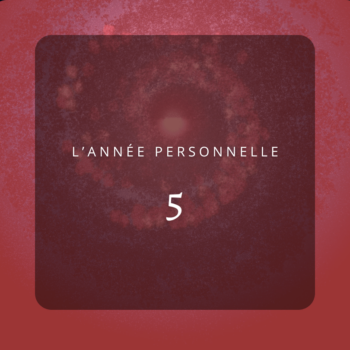ANNÉE PERSONNELLE 5