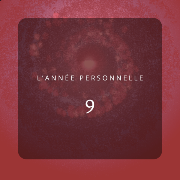 ANNÉE PERSONNELLE 9