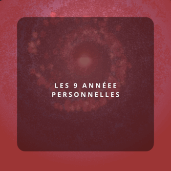 ANNÉE PERSONNELLE